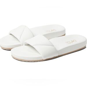 Seychelles Trilogy Slide Sandal in White $99 Sz 8 NWT